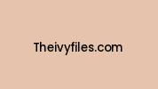 Theivyfiles.com Coupon Codes