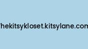 Thekitsykloset.kitsylane.com Coupon Codes