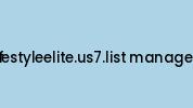 Thelifestyleelite.us7.list-manage.com Coupon Codes