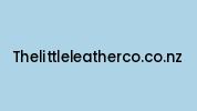 Thelittleleatherco.co.nz Coupon Codes