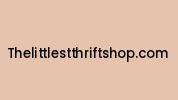 Thelittlestthriftshop.com Coupon Codes