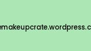 Themakeupcrate.wordpress.com Coupon Codes
