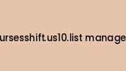 Thenursesshift.us10.list-manage.com Coupon Codes