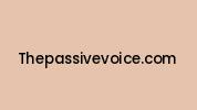 Thepassivevoice.com Coupon Codes