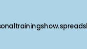 Thepersonaltrainingshow.spreadshirt.com Coupon Codes