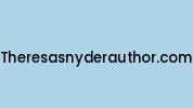 Theresasnyderauthor.com Coupon Codes