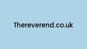 Thereverend.co.uk Coupon Codes
