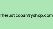 Therusticcountryshop.com Coupon Codes