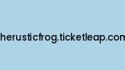 Therusticfrog.ticketleap.com Coupon Codes