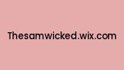 Thesamwicked.wix.com Coupon Codes