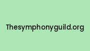 Thesymphonyguild.org Coupon Codes
