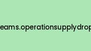 Theteams.operationsupplydrop.org Coupon Codes