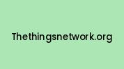 Thethingsnetwork.org Coupon Codes