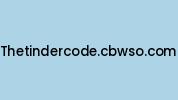 Thetindercode.cbwso.com Coupon Codes