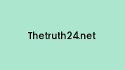 Thetruth24.net Coupon Codes