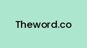 Theword.co Coupon Codes