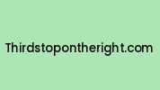 Thirdstopontheright.com Coupon Codes