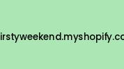 Thirstyweekend.myshopify.com Coupon Codes