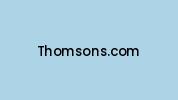 Thomsons.com Coupon Codes