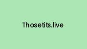 Thosetits.live Coupon Codes