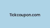 Tickcoupon.com Coupon Codes