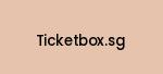 ticketbox.sg Coupon Codes