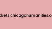 Tickets.chicagohumanities.org Coupon Codes