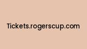 Tickets.rogerscup.com Coupon Codes