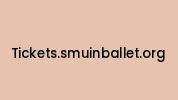 Tickets.smuinballet.org Coupon Codes