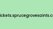 Tickets.sprucegrovesaints.ca Coupon Codes