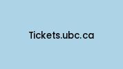 Tickets.ubc.ca Coupon Codes