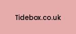 tidebox.co.uk Coupon Codes