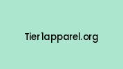 Tier1apparel.org Coupon Codes