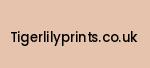 tigerlilyprints.co.uk Coupon Codes