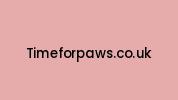 Timeforpaws.co.uk Coupon Codes