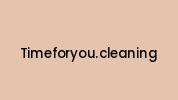 Timeforyou.cleaning Coupon Codes