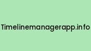 Timelinemanagerapp.info Coupon Codes