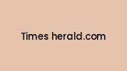 Times-herald.com Coupon Codes