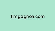 Timgagnon.com Coupon Codes