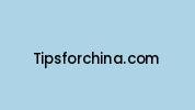 Tipsforchina.com Coupon Codes