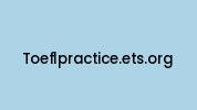 Toeflpractice.ets.org Coupon Codes