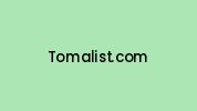 Tomalist.com Coupon Codes