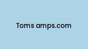 Toms-amps.com Coupon Codes