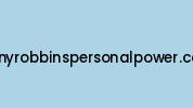 Tonyrobbinspersonalpower.com Coupon Codes