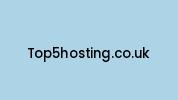 Top5hosting.co.uk Coupon Codes