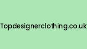 Topdesignerclothing.co.uk Coupon Codes