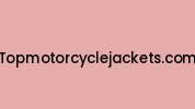 Topmotorcyclejackets.com Coupon Codes