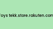 Toys-tekk.store.rakuten.com Coupon Codes