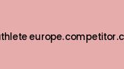 Triathlete-europe.competitor.com Coupon Codes