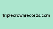 Triplecrownrecords.com Coupon Codes